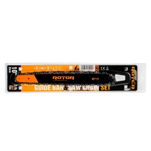 Set lamă + lanț drujbă 10″/25 cm 54T Pas 1/4 1.1 mm ROTOR - Img 2