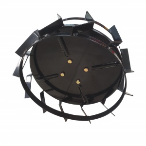Set roti metalice 470x195 cu manicot, diametru ax 33mm, Elefant - Img 5