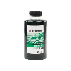 Ulei 0.5L verde amestec motoare 2 Timpi, 30 ml/l, Elefant