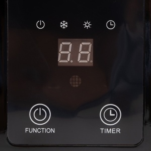Aeroterma de perete cu display si telecomanda BÖHM BH2000BL, 20–25 m², 1000W-2000W - Img 5