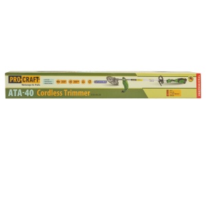 ATA-40 Trimmer pentru tuns iarbă pe acumulator PROCRAFT 2 x acumulatori 20V/4Ah 5000 rpm - Img 3