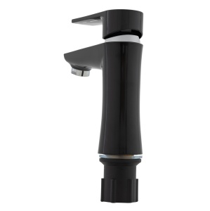 Baterie baie din plastic, PLAMIX Oscar-001 negru - Img 3