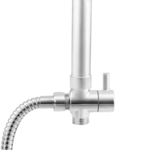 Coloana de duș 2 în 1 cu cadru rotund, fără baterie – MIXXUS DK-002 - Img 5