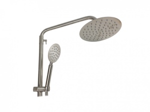 Coloana de dus Mixxus AVA-009-J, 120 cm baterie si para, monocomanda, furtun flexibil - Img 3