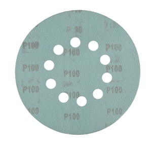 Disc abraziv pentru slefuitor cu excentric KB225.100 PROCRAFT (Set 10 buc) Diametru: 225 mm, Granulatie: P100 - Img 2
