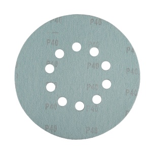 Disc abraziv pentru slefuitor cu excentric KB225.40 PROCRAFT (Set 10 buc) Diametru: 225 mm Granulatie: P40 - Img 2