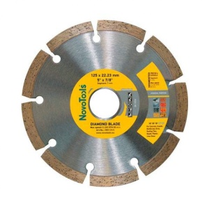 DISC DIAMANTAT Standard 125x7x22.23 Segmentat NovoTools - Img 2