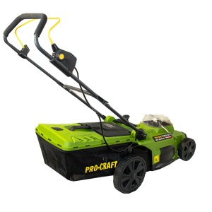 Masina de tuns iarba pe 2 acumulatori PLM22 PROCRAFT - Img 2