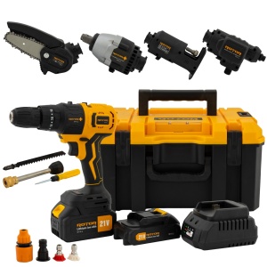 Multifunctional 5 in 1 pe acumulator ROTOR RTS1, 24000 rot/min, 21V/3Ah, Brushless - Img 1