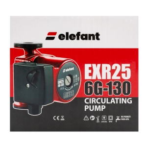 Pompa de recirculare Elefant EXR25 6G-130, 100W - Img 5