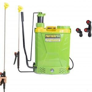 Pompa de stropit cu acumulator 2 in 1, 16L, PARTNERPRO, produsul contine taxa TV 2.2 lei, 6 kg