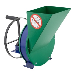 Razatoare fructe manuala, fulie atasare motor, Otel Vinita, 200KG/H - Img 3