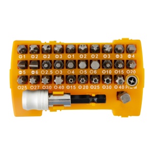 Set biti de impact cu suport, 32 piese ROTOR RBB32 - Img 2