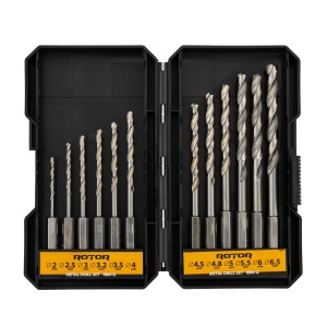 Set burghie metal, HEX, 12 piese ROTOR RBM12 - Img 2
