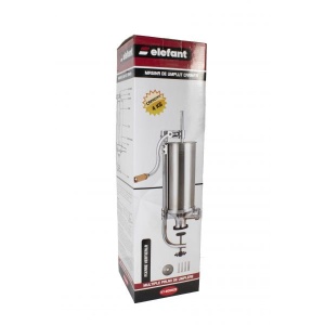 Aparat Carnati Elefant KY-2008CB, 4 kg, metal/inox, Vertical 4 palnii, prindere de masa - Img 3