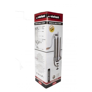 Aparat Carnati Elefant KY2006C, 3 kg, metal/inox, Vertical 4 palnii, prindere de masa - Img 5