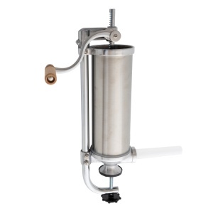 Aparat de facut carnati vertical 3kg INOX, Elefant KY-2005C - Img 3