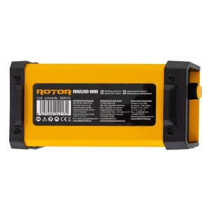 Aparat de sudura LCD Color ROTOR MMA200-MINI, 200 A - Img 6