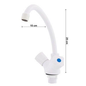 Baterie din plastic PLAMIX Omega-271 White - Img 2