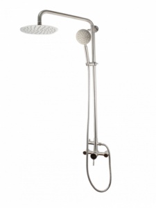 Coloana de dus Mixxus SAS-003-J, telescopica, 120 cm baterie si para, monocomanda, furtun flexibil - Img 4