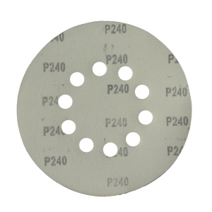 Disc abraziv pentru slefuitor cu excentric KD225.240 PROCRAFT (Set 10 buc) Diametru: 225 mm Granulatie: P240 - Img 3