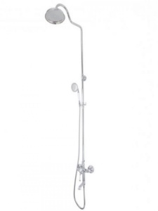 MIXXUS PREMIUM VINTAGE 009-J baterie baie cu coloana de dus din alama - Img 4