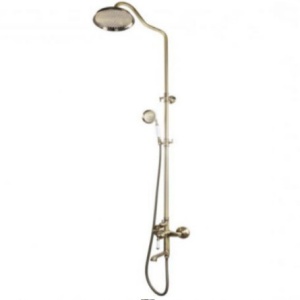 MIXXUS PREMIUM VINTAGE BRONZE 009-J baterie baie cu coloana de dus din alama - Img 2