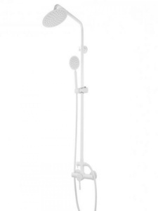 MIXXUS SUS-003-J WHITE baterie baie cu coloana de dus din otel inoxidabil - Img 2