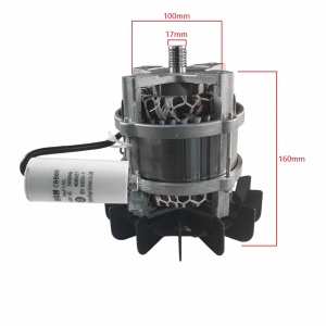 Motor pentru betoniera 650W, 2700 rot/min, Bobinaj cupru, Elefant - Img 2