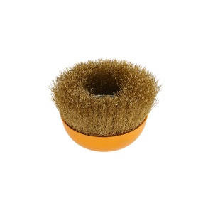 Perie de sarma tip cupa ROTOR 125mm M14 - Img 3
