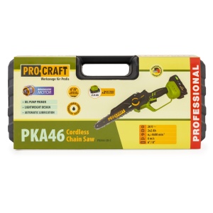 PKA46 Mini fierăstrău pe acumulator PROCRAFT 2 x acumulatori 20V / 2Ah, 1 x încărcător - Img 2