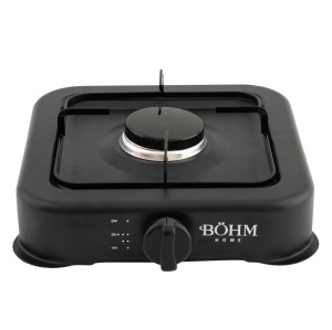 Plită cu un arzător pe gaz BÖHM BG-2811-B Negru - Img 4