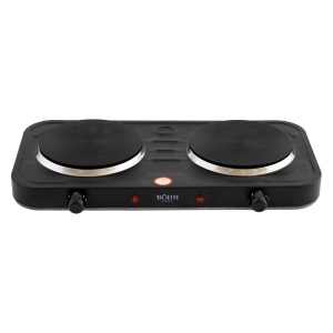 Plită electrică dublă BÖHM BE-H-004L-B negru - Img 2