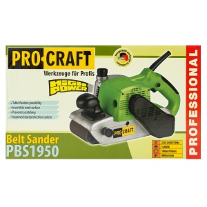 PROCRAFT PBS1950, aparat de slefuit, produsul contine taxa timbru verde 2.5 Ron, 6.75 kg - Img 7