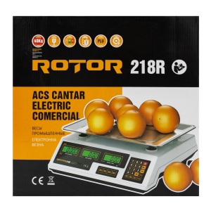 R218B Cantar cu baterie 4V reincarcabila ROTOR - Img 3