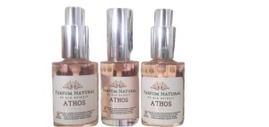 Parfum Natural Athos – cu Mir Sfințit din Muntele Athos