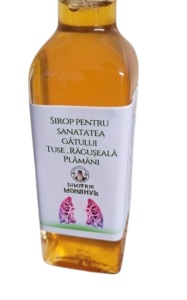 Sirop pentru Tuse și Sănătatea Gâtului – 100% Bio, cu Miere și Plante