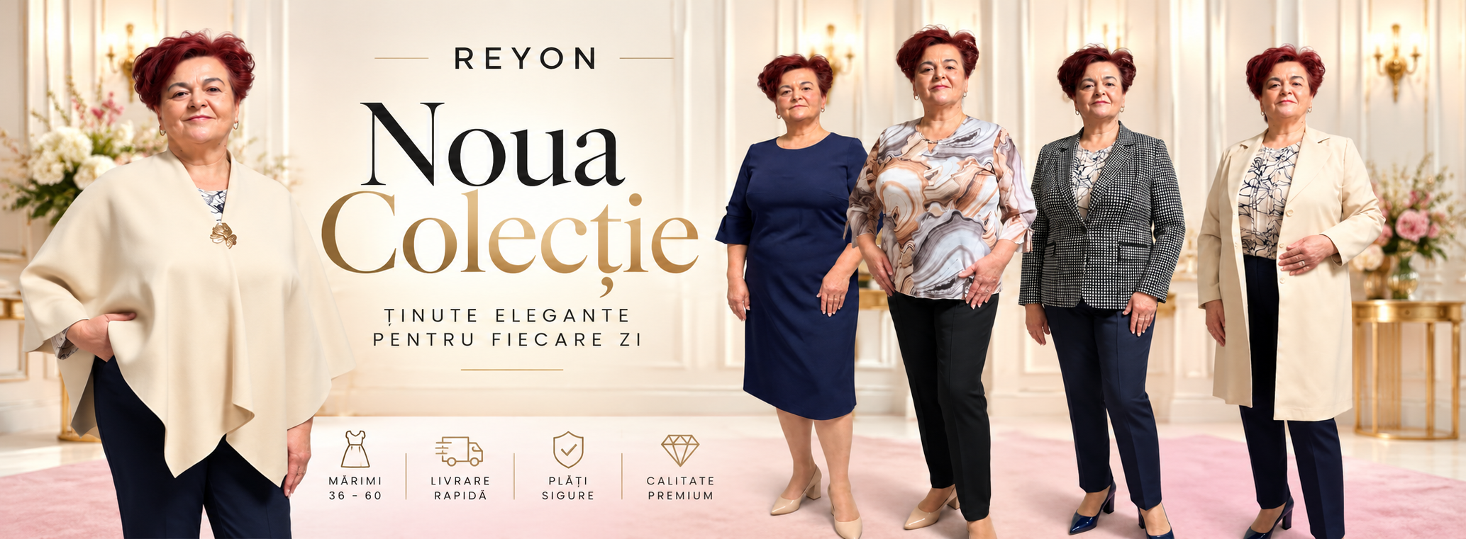 Noua colecție REYON – ținute elegante pentru femei
