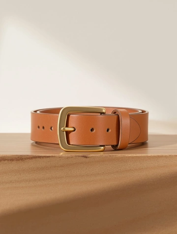 Calfskin Buckle Belt [DEMO]