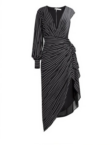 Bias-Cut Silk Evening Dress [DEMO]