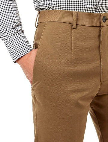 Flannel Pleat-Front Trousers [DEMO]