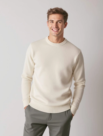 Two-Ply Cashmere Crew [DEMO]