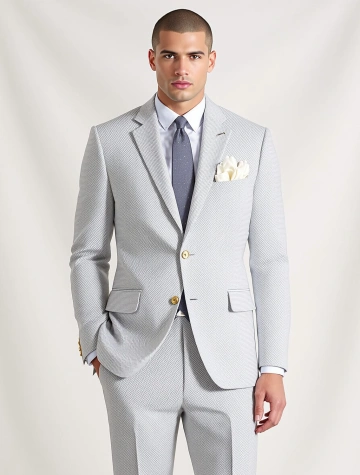 Milled Wool Two-Piece Suit [DEMO]