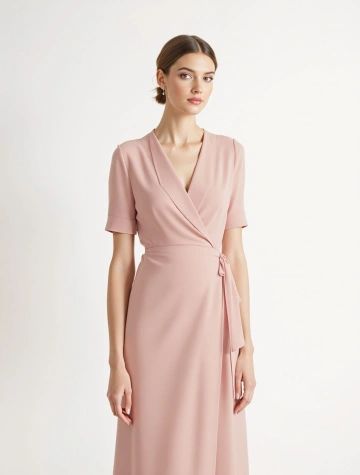 Day-to-Evening Crepe Dress [DEMO]