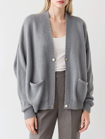 Hand-Knit Mohair Cardigan [DEMO]