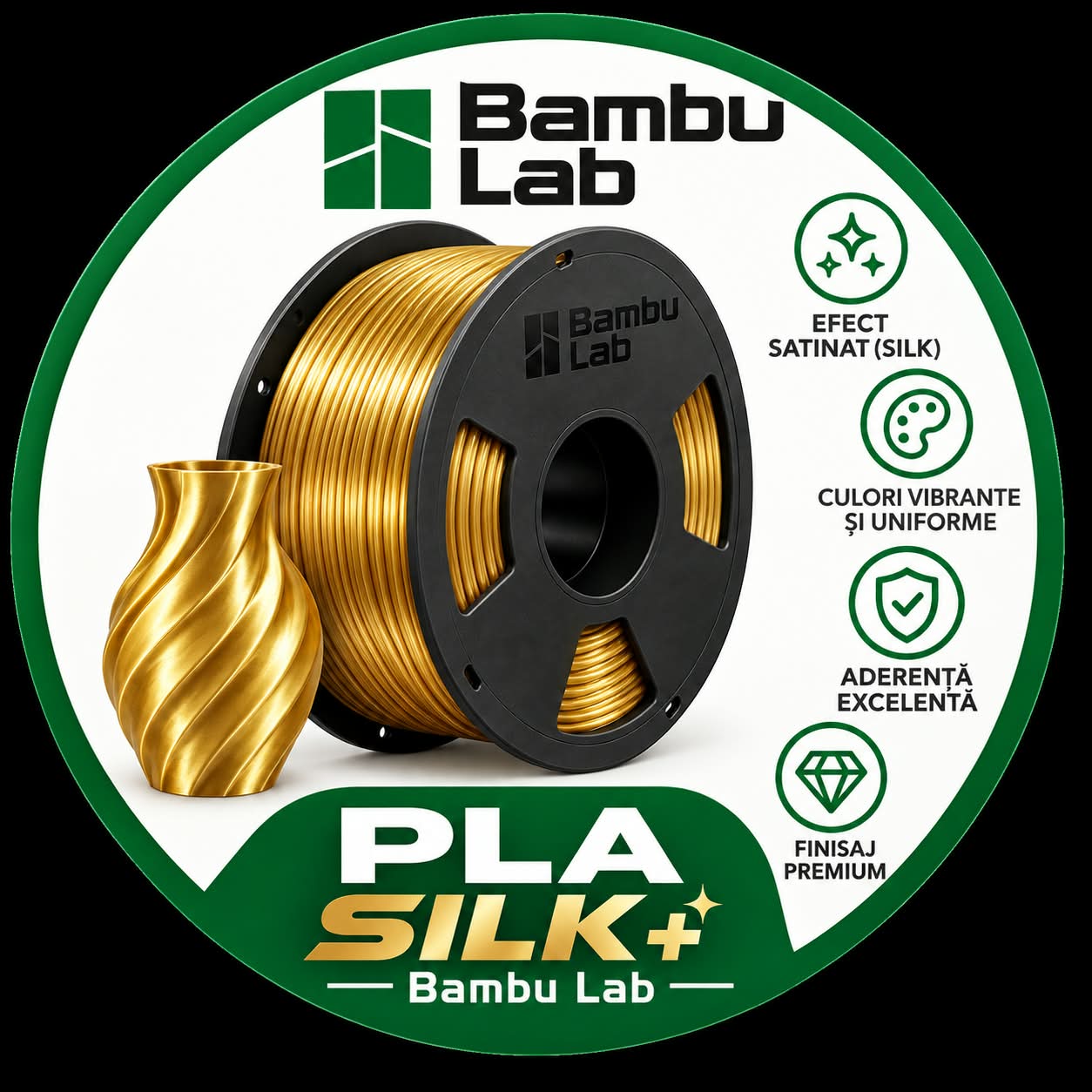 Filament PLA Silk+ Bambu