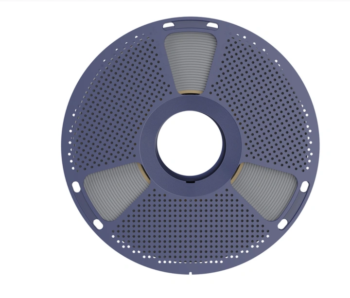 Filament PETG HS Matte Grey with spool - Img 4