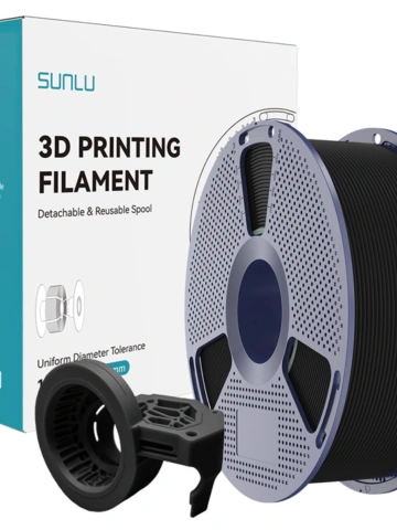 Filament PETG HS Black with spool
