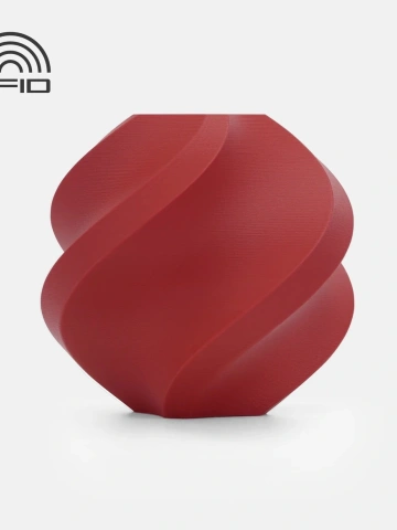Filament PLA Mate Bambu Red Dark Refill