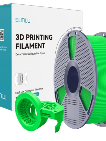 Filament PETG HS Matte Green with spool